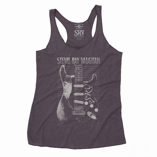 Stevie Ray Vaughan Guitar Racerback Tank - Women's