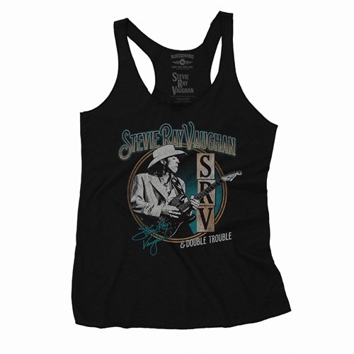 Stevie Ray Vaughan Circle Guitar Racerback Tank - Women's