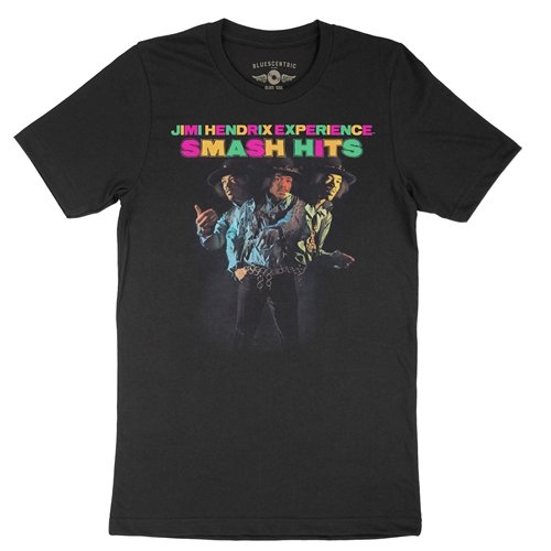 Jimi Hendrix SMASH HITS Album Cover T-Shirt - Lightweight Vintage Style