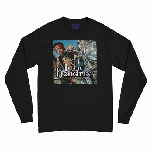 Jimi Hendrix South Saturn Delta Long Sleeve T-Shirt