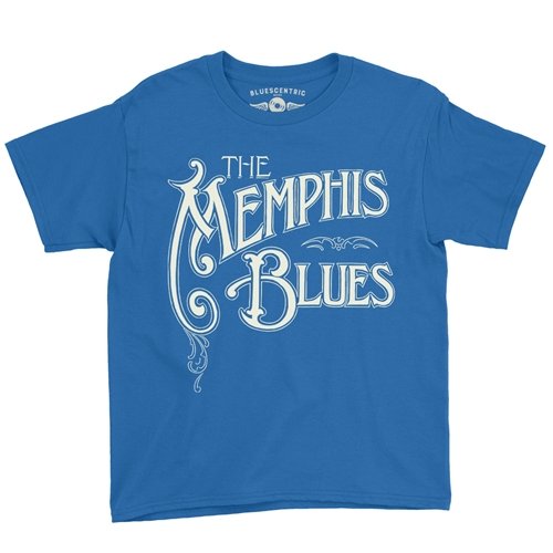 The Memphis Blues Youth T-Shirt - Lightweight Vintage Children & Toddlers