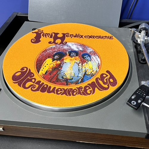 Graphic Jimi Hendrix Are You Experienced Turntable Slip Mat