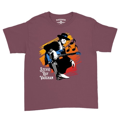 Stevie Ray Vaughan Texas Sunrise Youth T-Shirt - Lightweight Vintage Children & Toddlers
