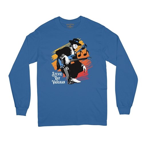 Stevie Ray Vaughan Texas Sunrise Long Sleeve T-Shirt
