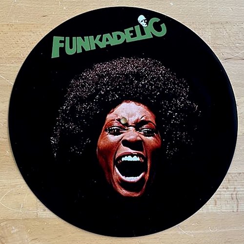 Funkadelic Maggot Brain Round Aluminum Sign - 11.75" Diameter