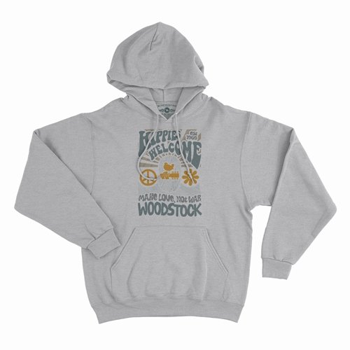 Hippies Welcome Love Woodstock Pullover Jacket