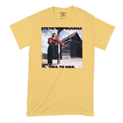 Stevie Ray Vaughan Soul To Soul T-Shirt - Classic Heavy Cotton