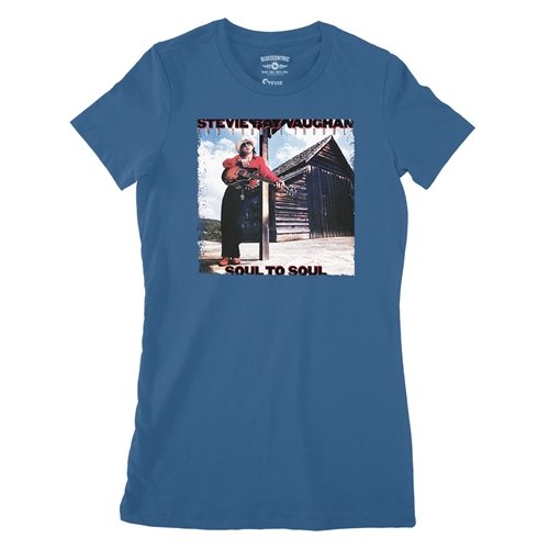 Stevie Ray Vaughan Soul To Soul Ladies T Shirt - Relaxed Fit