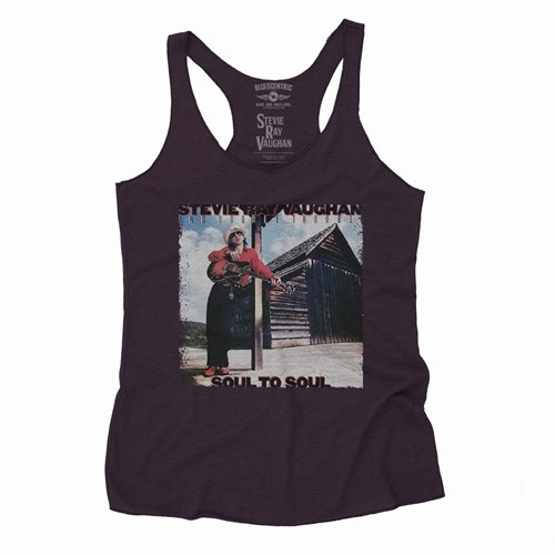 Stevie Ray Vaughan Soul To Soul Racerback Tank - Women's