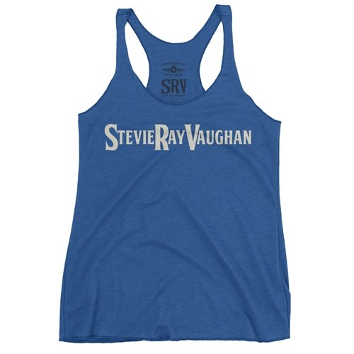 Stevie Ray Vaughan Logo Racerback Tank - Women's