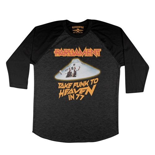 Parliament Take Funk To Heaven in 77 Baseball T-Shirt