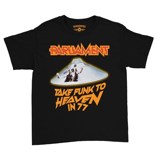 Parliament Take Funk To Heaven in 77 Youth T-Shirt - Lightweight Vintage Children & Toddlers