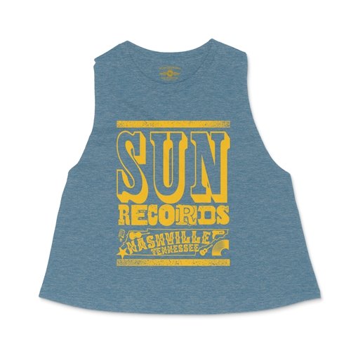 Sun Records Nashville Racerback Crop Top - Women's