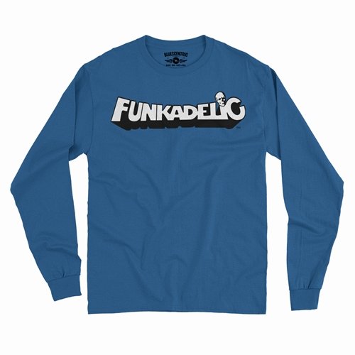 Funkadelic White Logo Long Sleeve T-Shirt