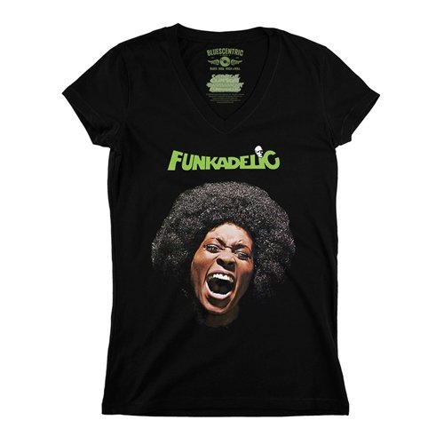 Funkadelic Maggot Brain Album Cover V-Neck T Shirt - Women's