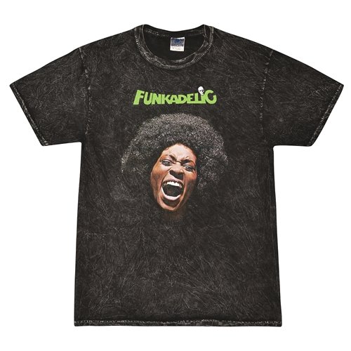 Funkadelic Maggot Brain Album Cover T-Shirt - Black Mineral Wash