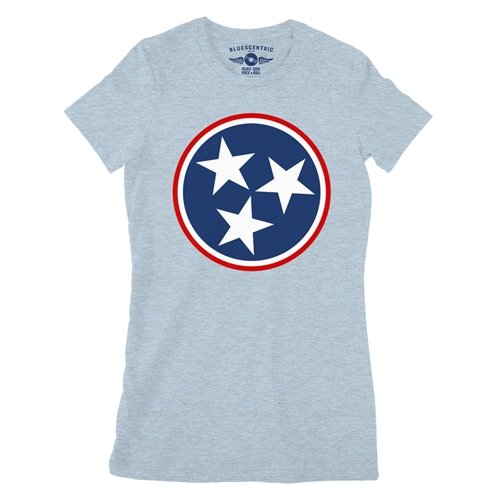 The Ol' Tennessee Tri-Star Ladies T Shirt - Relaxed Fit