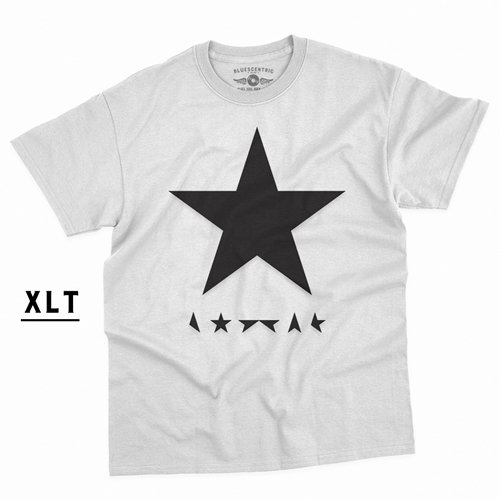 XLT David Bowie Blackstar Album Cover T-Shirt - Men's Big & Tall