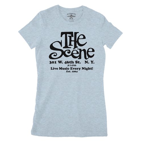 The Scene Nightclub NYC Ladies T Shirt - Relaxed Fit