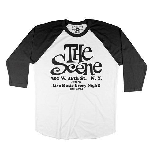 The Scene Nightclub NYC Baseball T-Shirt