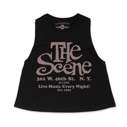 The Scene Nightclub NYC Racerback Crop Top - Women's