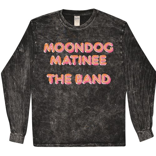 The Band Moondog Matinee Album Cover Long Sleeve T-Shirt - Black Mineral Wash