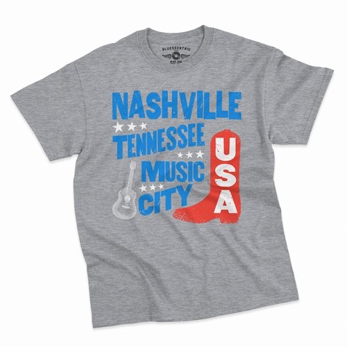 XLT Nashville Music City USA T-Shirt - Men's Big & Tall