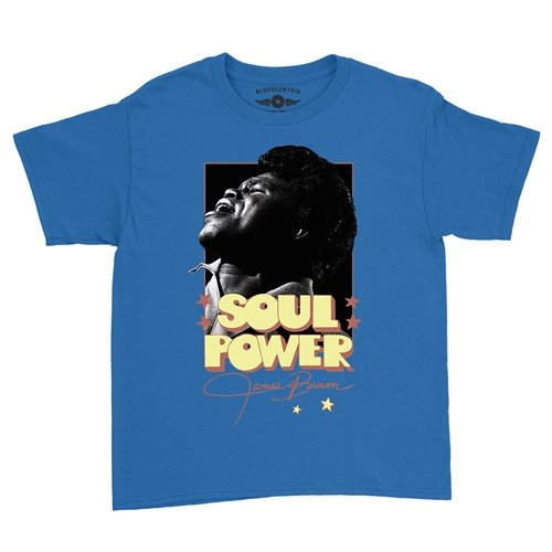 James Brown SOUL POWER Youth T-Shirt - Lightweight Vintage Children & Toddlers