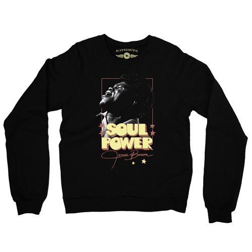 James Brown SOUL POWER Crewneck Sweatshirt