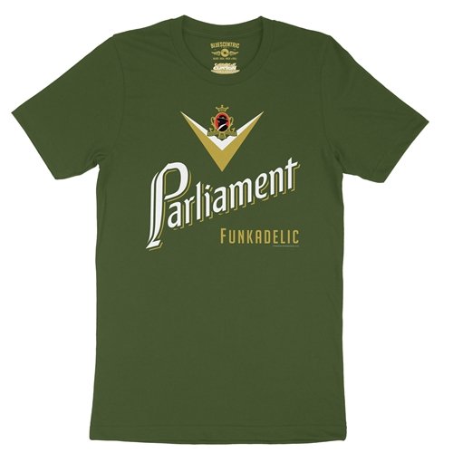 Parliament Funkadelic Cig Logo T-Shirt - Lightweight Vintage Style
