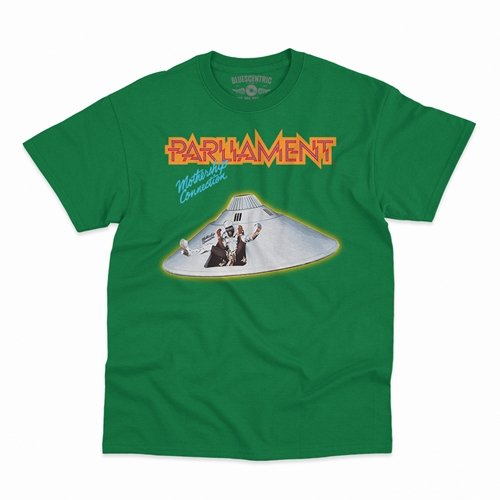 Parliament Mothership Connection Album Cover T-Shirt - Classic Heavy Cotton
