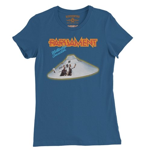 Parliament Mothership Connection Album Cover Ladies T Shirt - Relaxed Fit