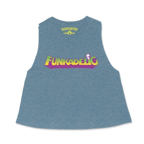 Mardi Funkadelic Logo Racerback Crop Top - Women's