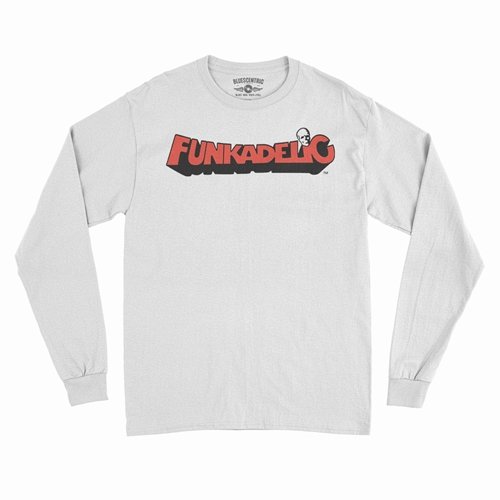 Red Funkadelic Logo Long Sleeve T-Shirt