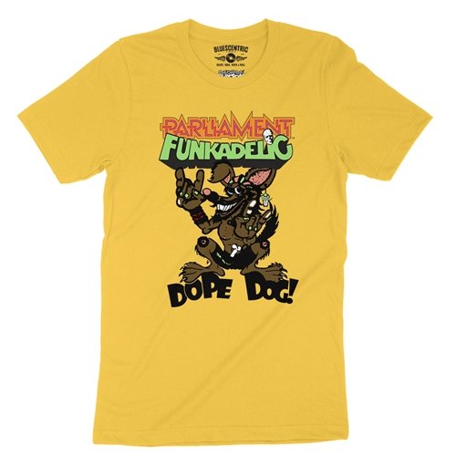 Parliament-Funkadelic Dope Dog Retro T-Shirt - Lightweight Vintage Style