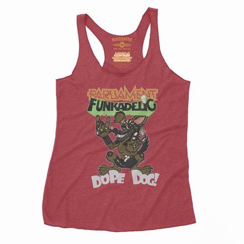 Parliament-Funkadelic Dope Dog Retro Racerback Tank - Women's
