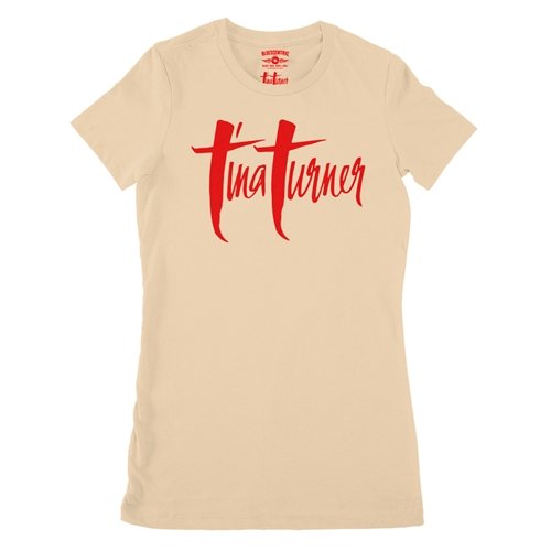 Tina Turner Logo Ladies T Shirt - Relaxed Fit