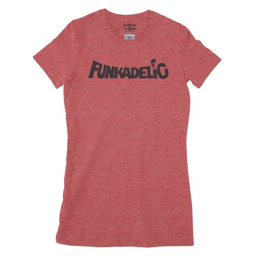 Black Funkadelic Logo Ladies T Shirt - Relaxed Fit