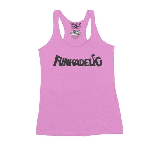Black Funkadelic Logo Racerback Tank - Women's