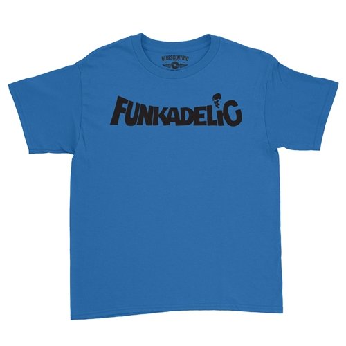 Black Funkadelic Logo Youth T-Shirt - Lightweight Vintage Children & Toddlers