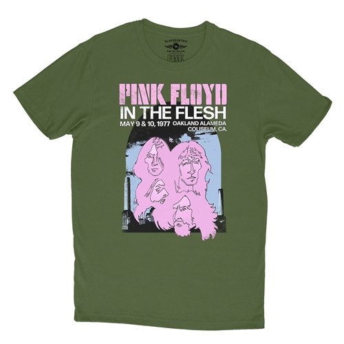 Pink Floyd In The Flesh T-Shirt - Lightweight Vintage Style