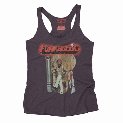 Funkadelic Uncle Jam Peacock Chair Racerback Tank - Women's