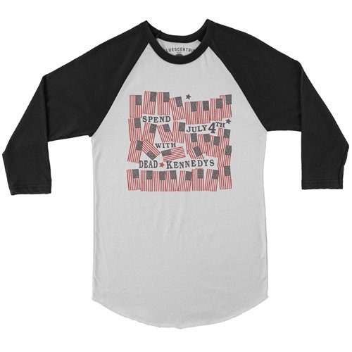 Spend July 4th With The Dead Kennedys Baseball T-Shirt