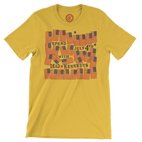 Spend July 4th With The Dead Kennedys T-Shirt - Lightweight Vintage Style