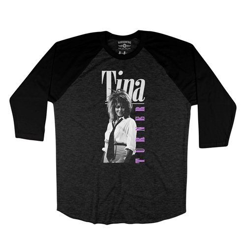 Tina Turner Very 80s Baseball T-Shirt