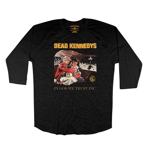 Dead Kennedys In God We Trust Inc. Baseball T-Shirt