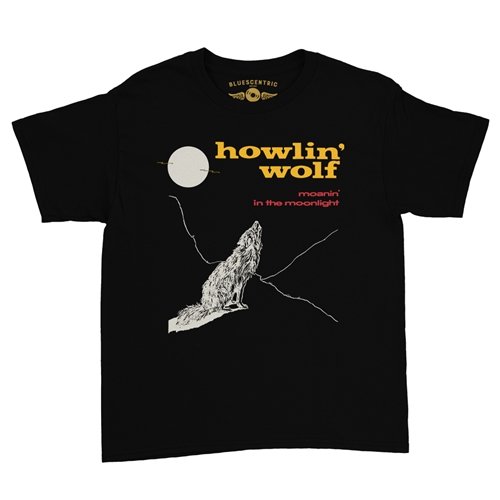 Howlin' Wolf Moanin' Album Youth T-Shirt - Lightweight Vintage Children & Toddlers