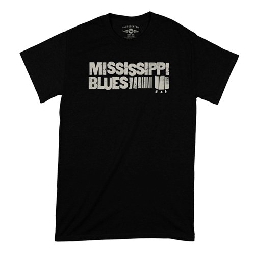 Grungy Mississippi Blues T-Shirt - Classic Heavy Cotton