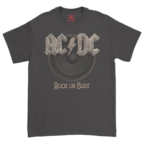 AC/DC Rock or Bust T-Shirt - Classic Heavy Cotton