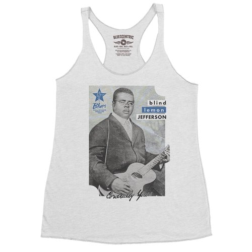 Ltd. Ed. Blues Hall of Fame Blind Lemon Jefferson Racerback Tank - Women's
